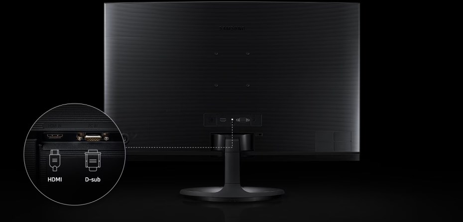 SAMSUNG S27C360 konektivita